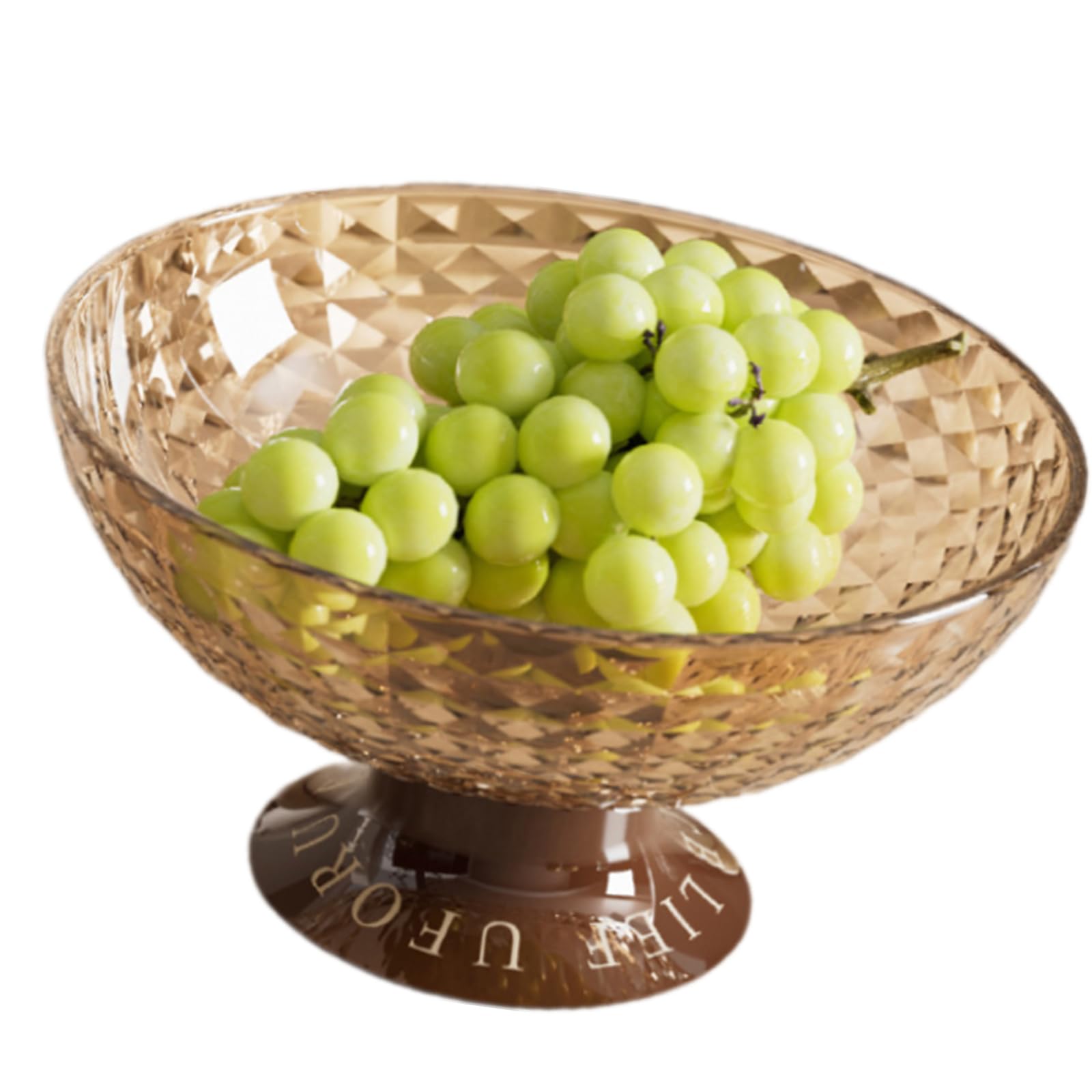 Table Candy Snacks Tray Snacks Serving Plate Dried Fruit Plate Simple Round Dessert Tray for Home Living Room Coffee Table Candy