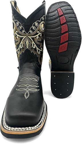 Miniatura 3 de Western Shops - Botas vaqueras de piel auténtica para hombre