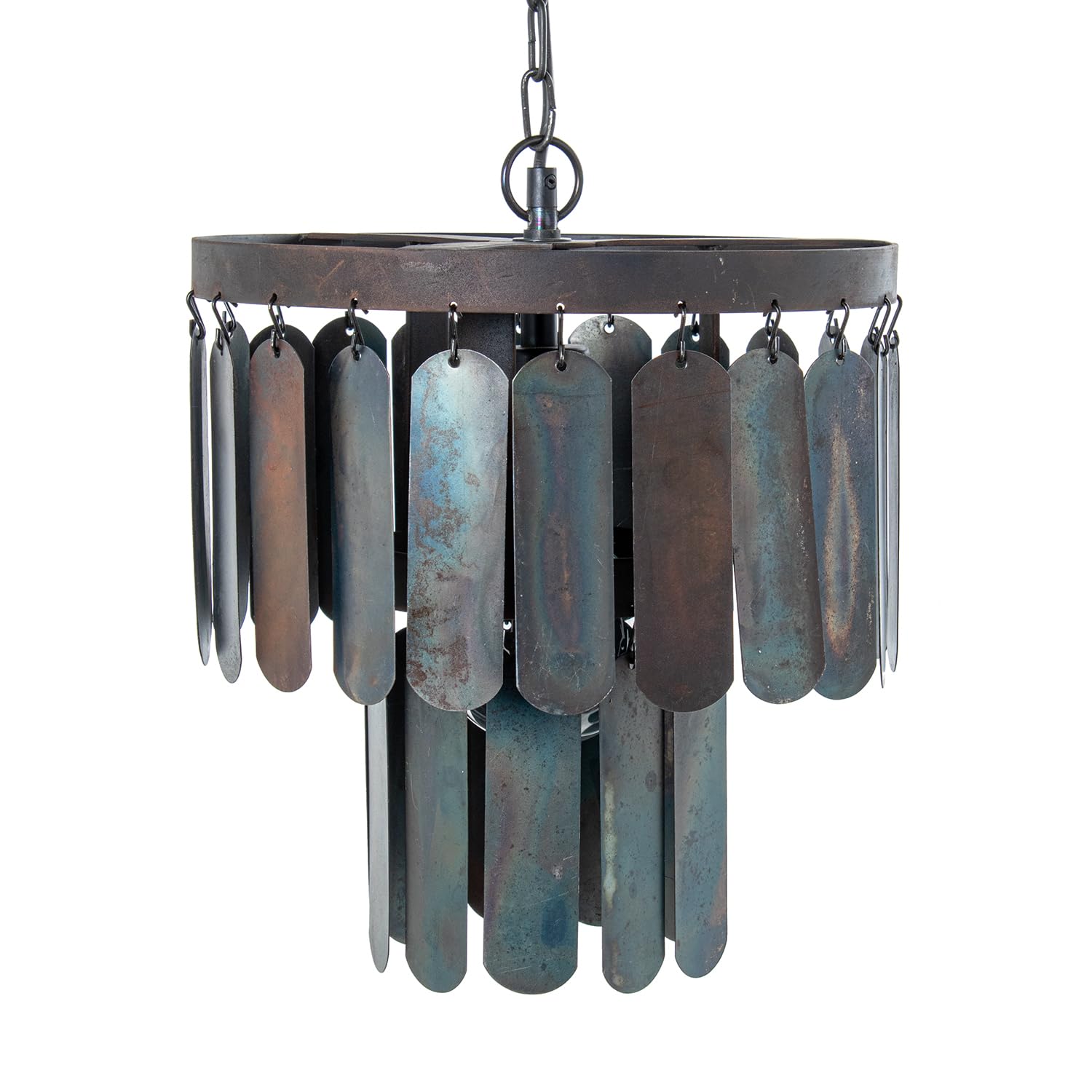 Plafonnier fer E27 suspension 30cm pour moderniser un salon sombre