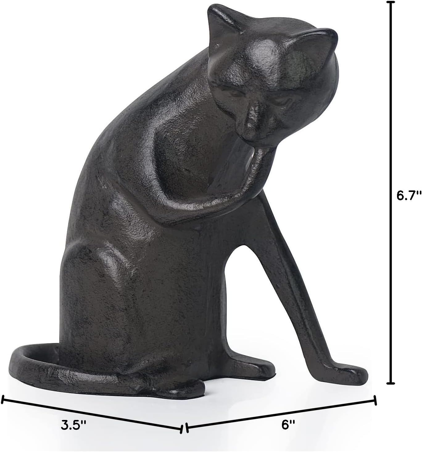 DreamsEden Metal Cat Statue Home Decor Figurine