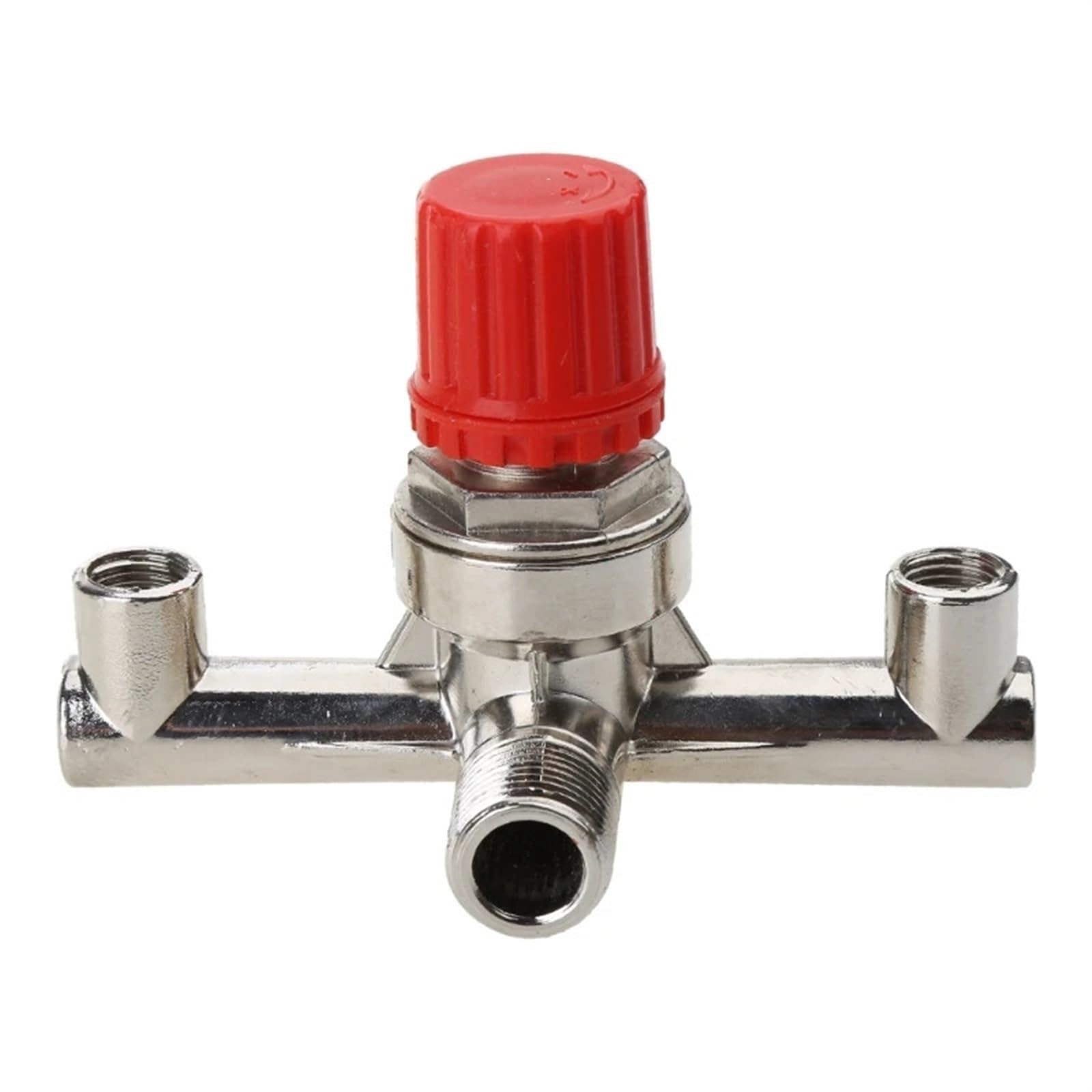 Double Outlet Tube Alloy Air Compressor Pressure Regulator for Valve Fitt