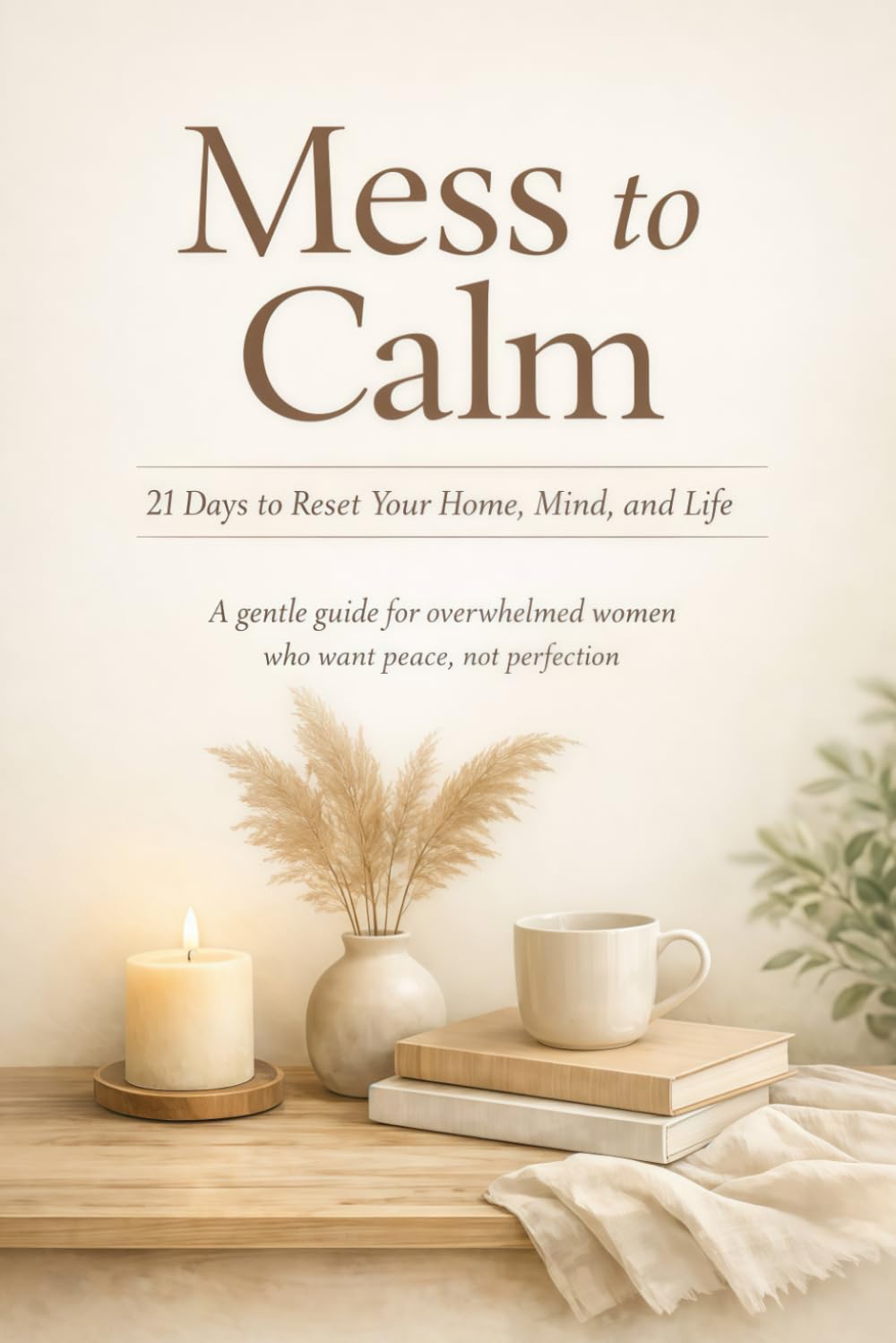 Mess to Calm: 21 Days to Reset Your Home, Mind and Life