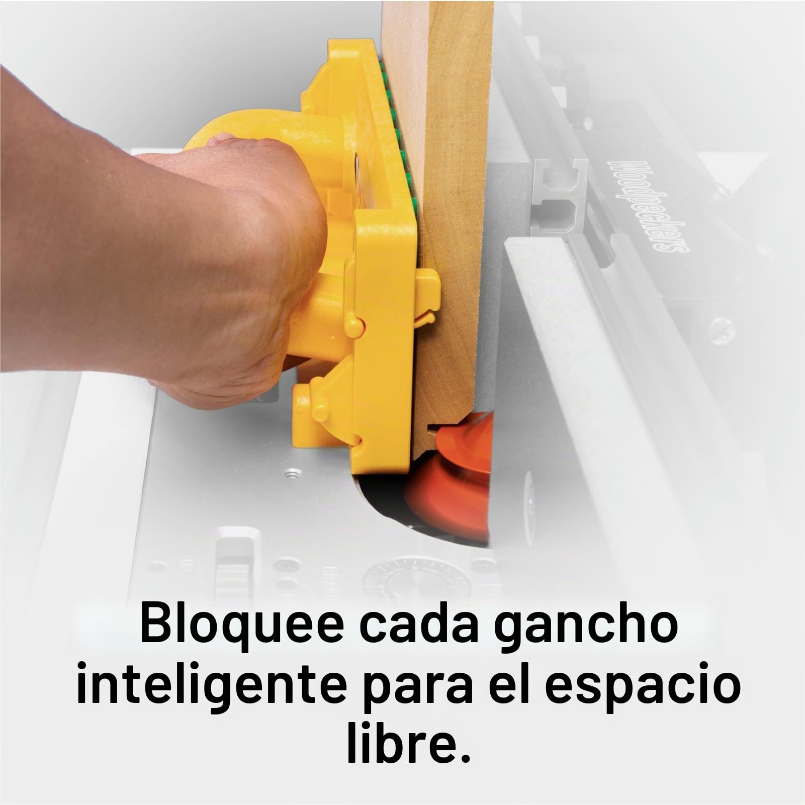 MICROJIG - GRR-RIP BLOCK - Bloque de empuje inteligente para mesa de fresadora, ensambladora y sierras de banda