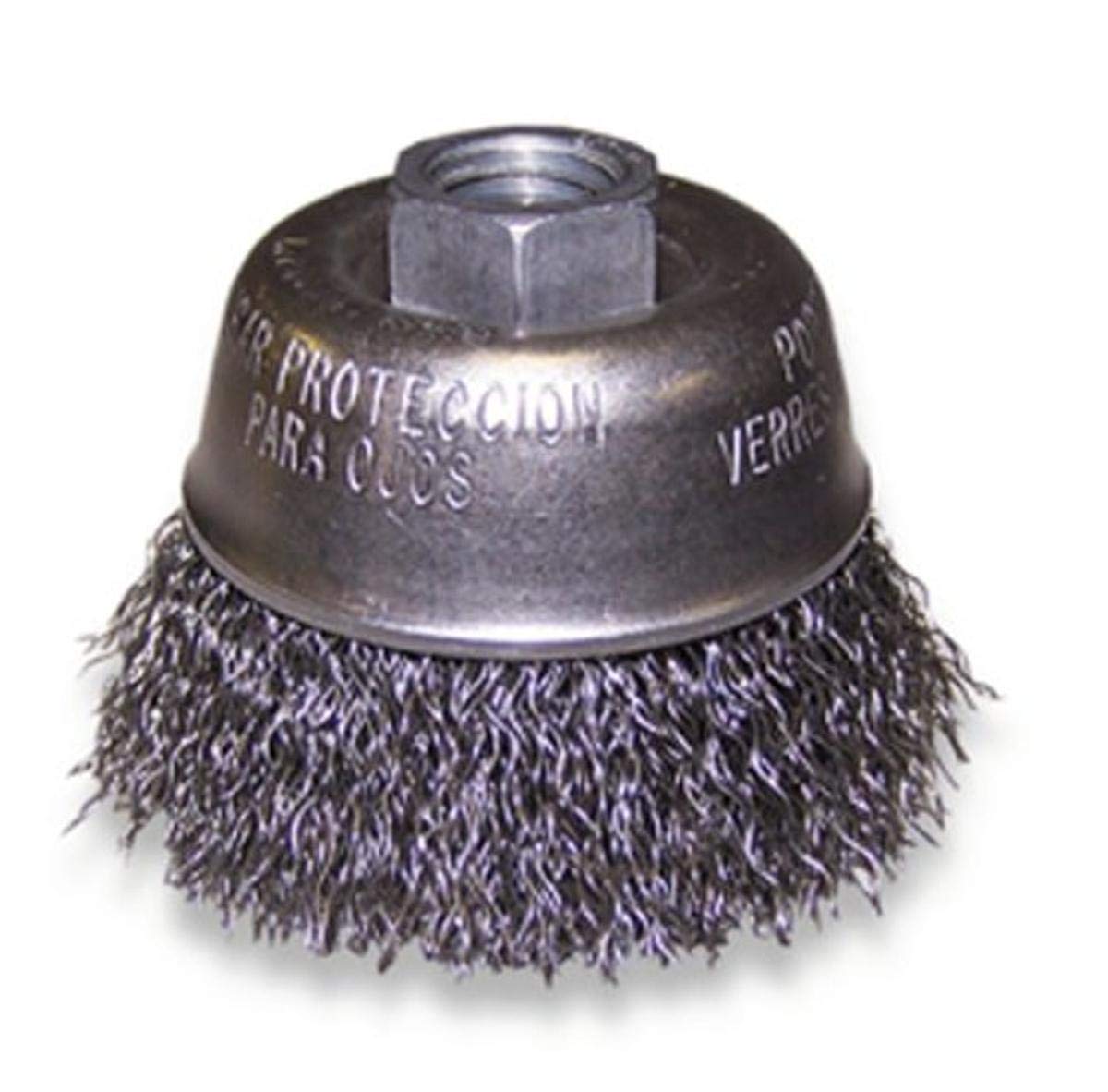 US Forge1130 Cup Brush Crimped, 3-Inch by 5/8-Inch-11