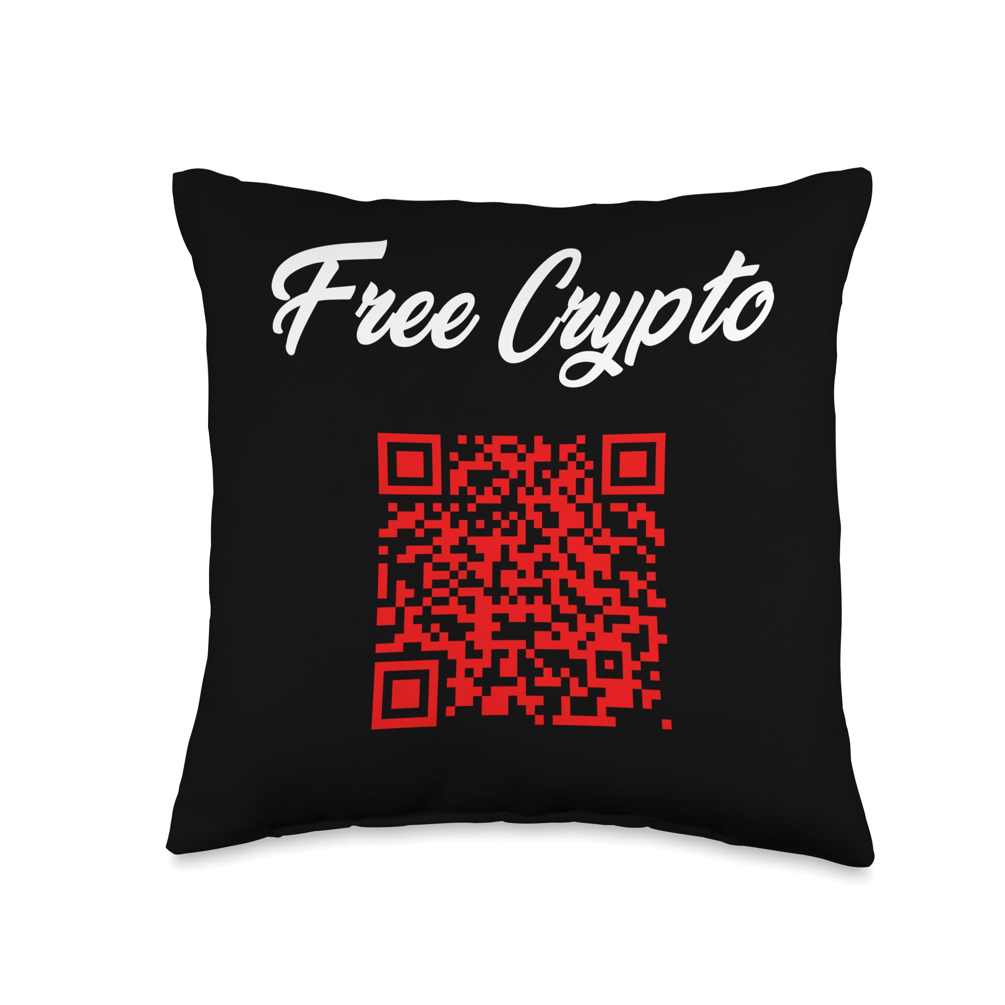 Amazon.com: Free Crypto (Rick Roll) | Funny Novelty Cool Dank Viral Meme  Throw Pillow : Home & Kitchen