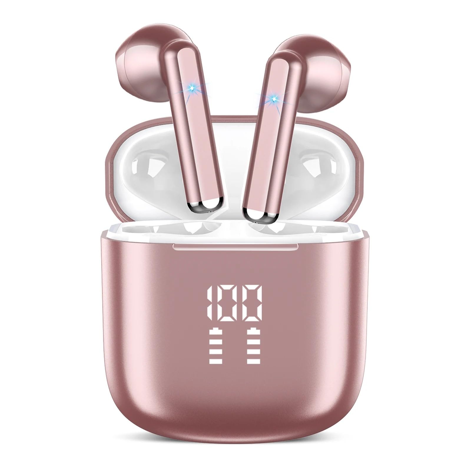 Auriculares Traductores de Idiomas, Cascos Inalambricos Bluetooth 5.4 con 164 Idiomas AI Traductor en Tiempo Real, 7 Modos de Traducción Auriculares con Cancelación de Ruido ENC con Negocios/Reunirse
