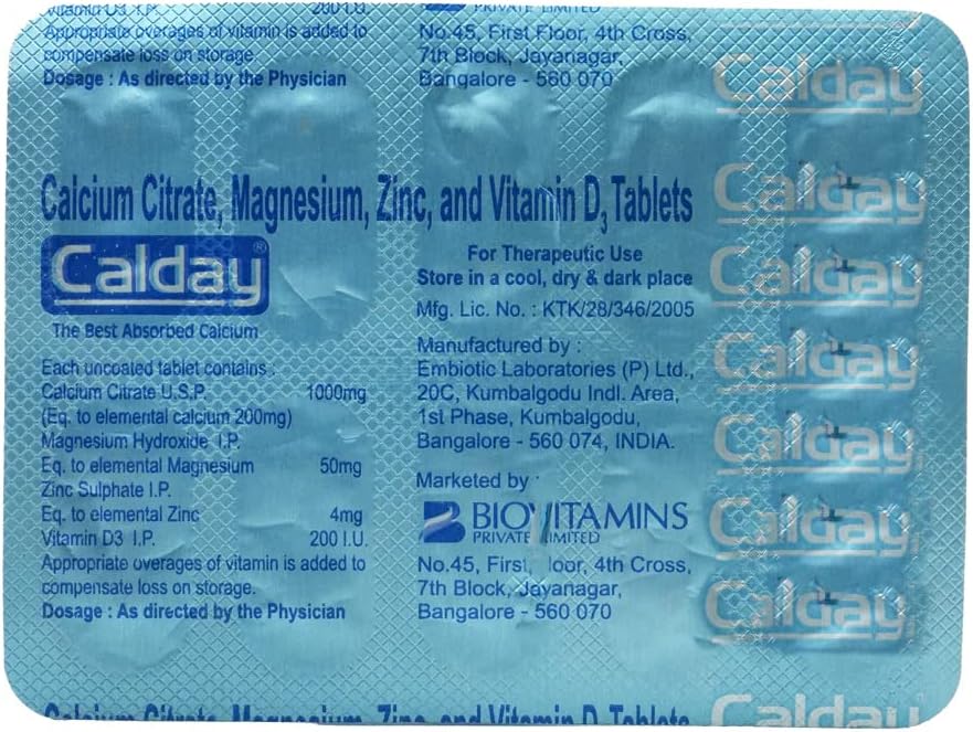 Calday 1000 - Strip of 15 Tablets