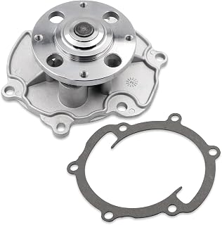 Engine Water Pump Kit With Gasket, Compatible with Chevy, Cadillac, GMC, Pontiac, SAAB, Saturn, Suzuki - Acadia Traverse Impala Equinox Malibu Aura Camaro XTS STS SRX CTS Torrent Terrain, and More