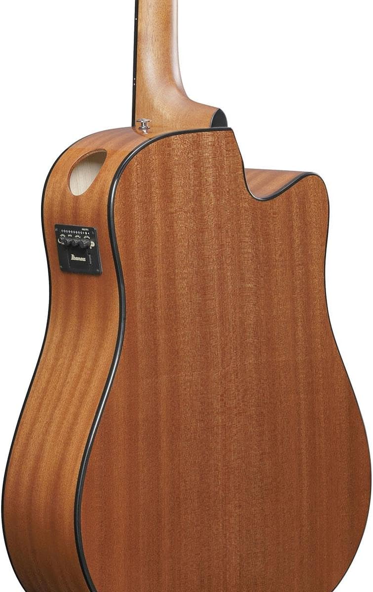 Advanced Acoustic Series AAD51LCE Left-Handed Acoustic Electric Guitar, Dark Violin Sunburst