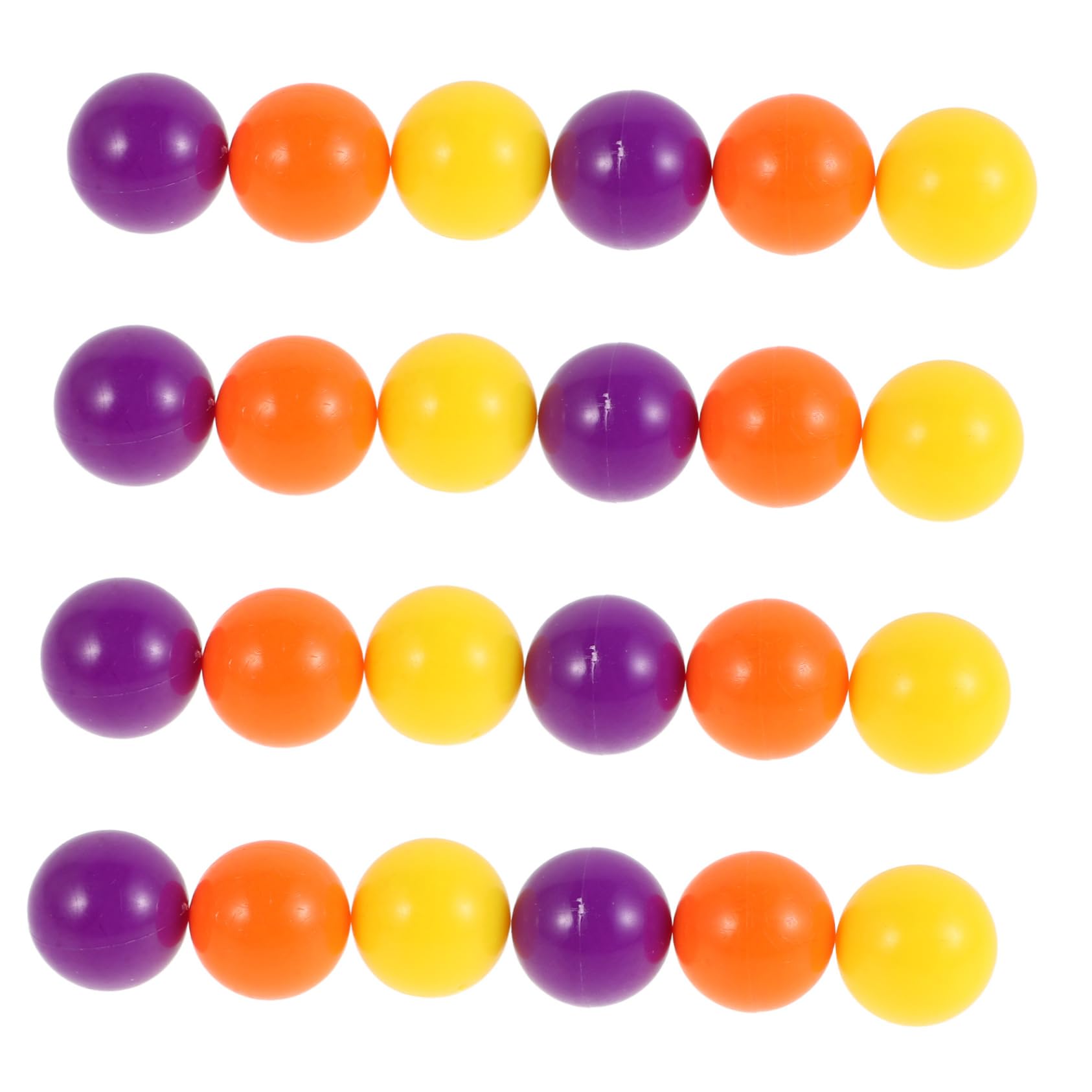 BESPORTBLE 24pcs Replacement Marbles for Frog Game Shooter Balls for Tabletop Games Precision Design for Seamless Play for Enhanced Fun