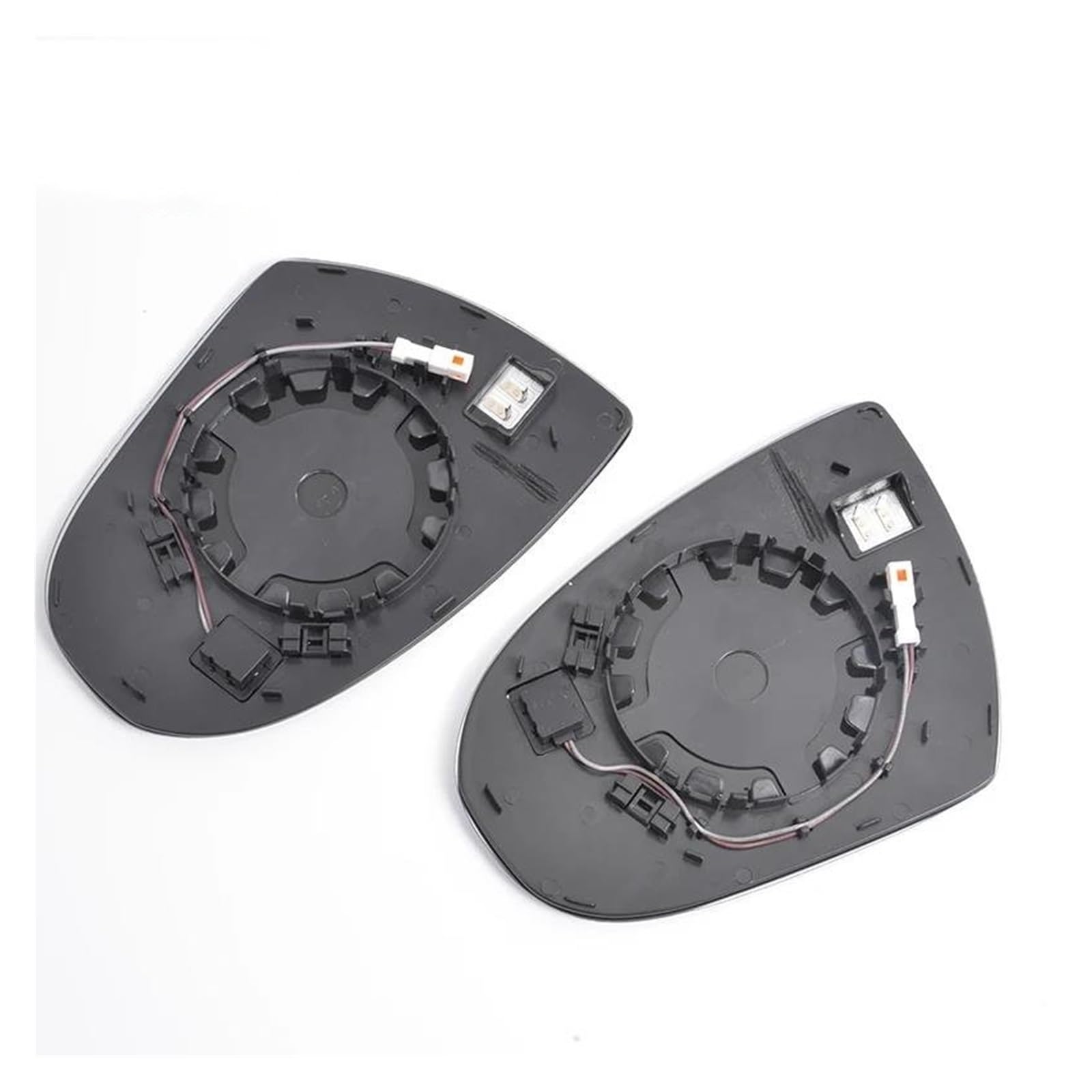 Glace Rétroviseur Verre Miroir Chauffant D'avertissement D'angle Mort Voiture Pour HYUNDAI Pour TUCSON 2015-2020 2016 2017 2018 2019 Verre Rétroviseur (Size : La gauche)