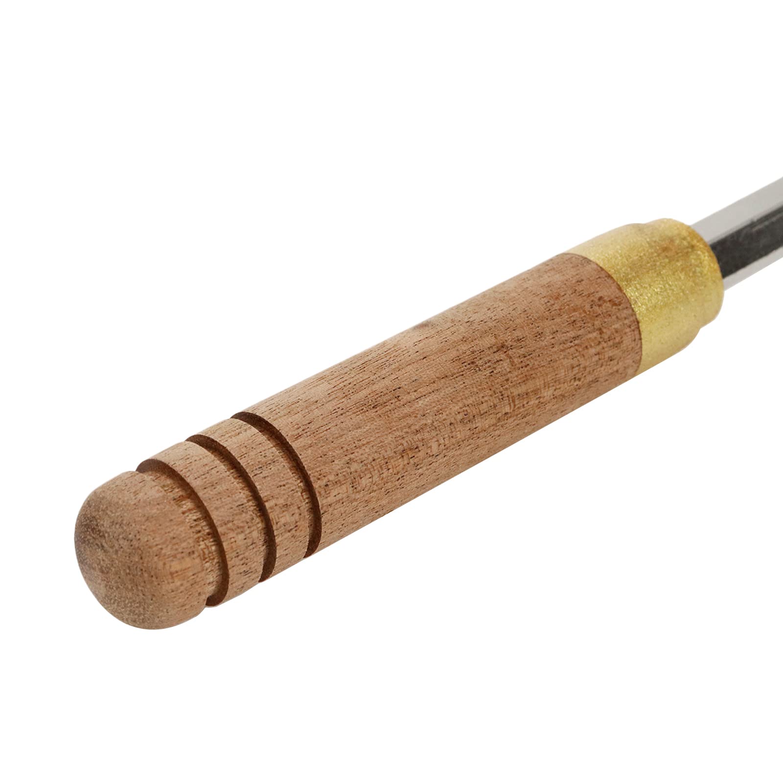 Outil de réparation pour frettes de guitare - Lime hexagonale pour guitare (manche en bois)