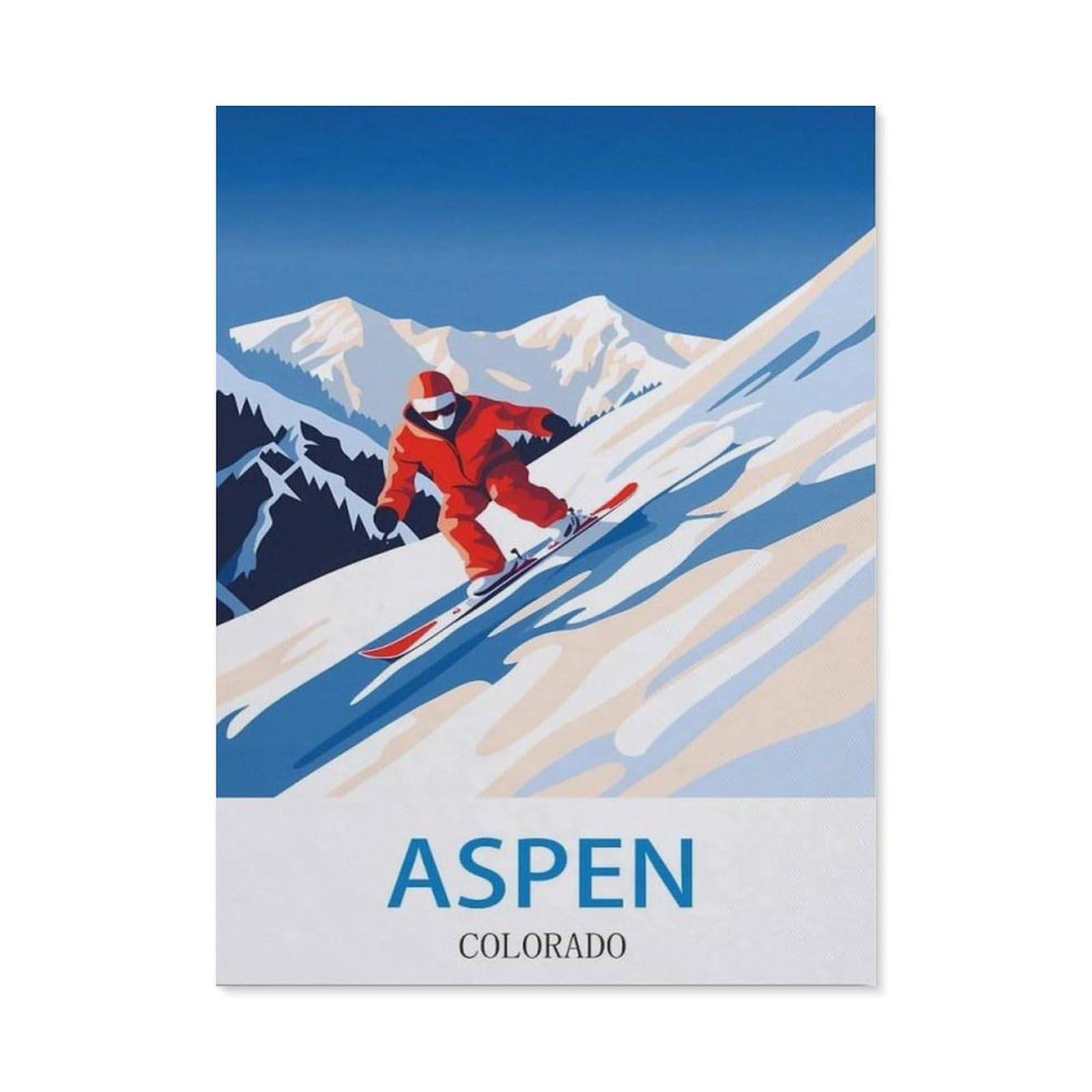 BEAYODKP DIY 5D Diamond Painting，Aspen Colorado（30x40cm）
