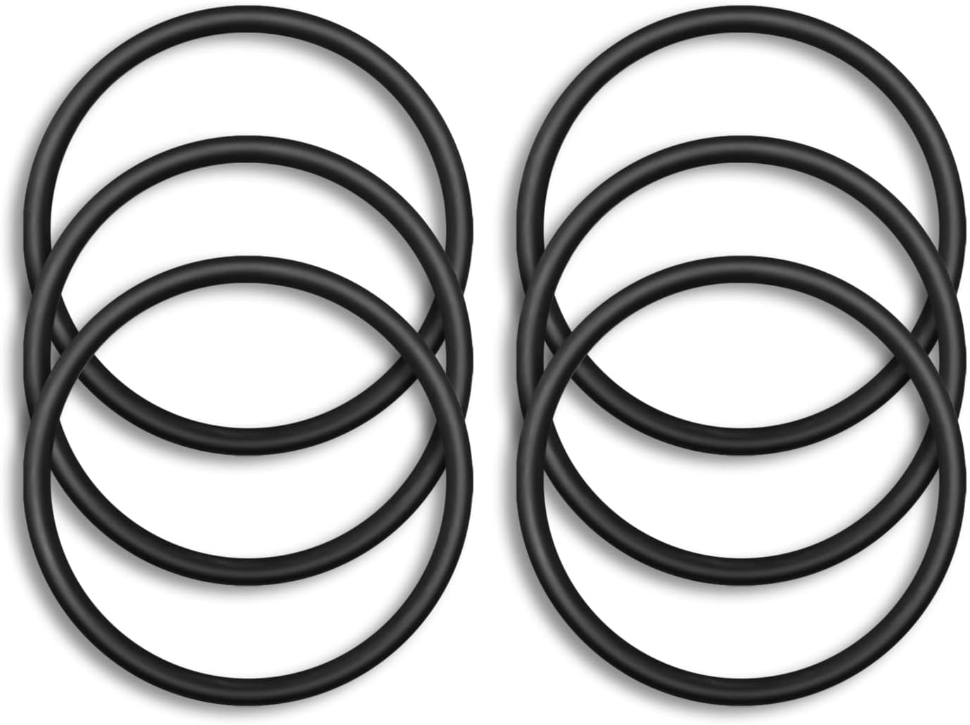 JEDELEOS RD Belt 66100 for Sanitaire Commercial Upright Vacuum SC679 SC684 SC688 SC886 SC887 SC888 SC899, Round Belts for Eureka 52100 and 52100C Replace Parts 30563B (Pack of 6)