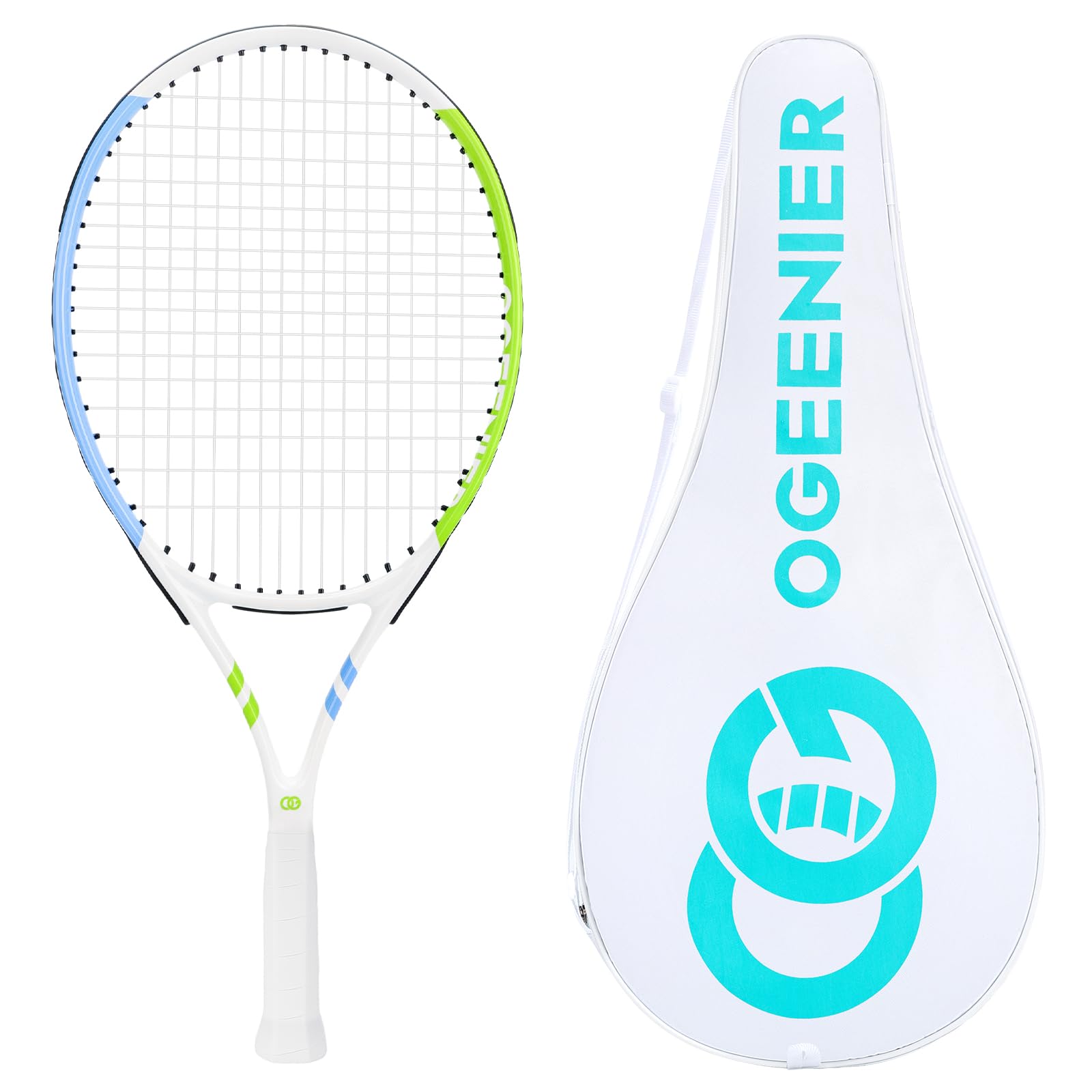 OGEENIER Tennisschläger Kinder 23 Zoll Tennis Schläger für Junior 8-10 Jahre mit Tasche