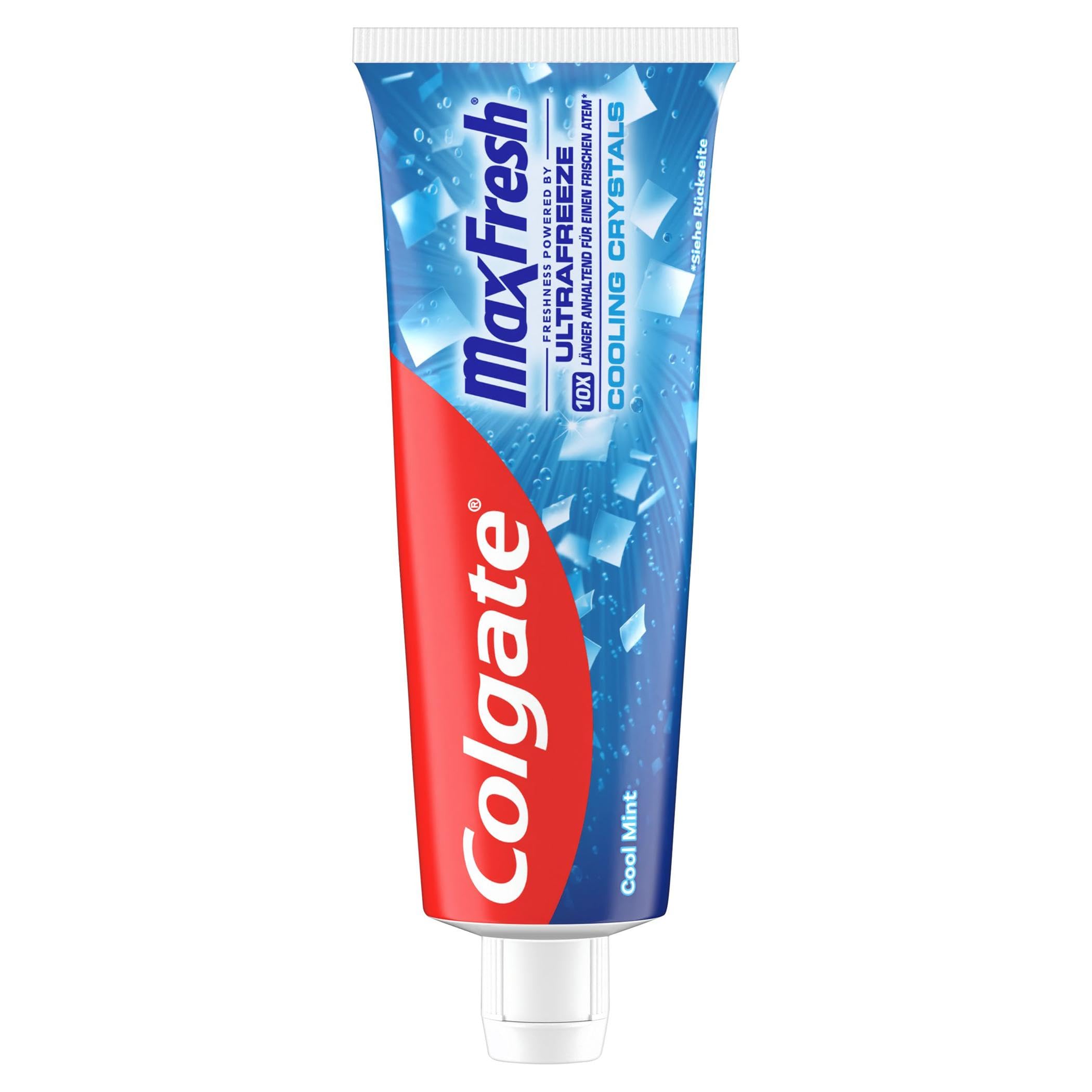 Colgate Zahnpasta Max Fresh, mit Cooling Crystals, 12x 75 ml