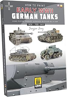 Ammo Mig How to Paint Early WWII Tanks (English/Spanish) - Model Building Books and Magazines # AMIG6037