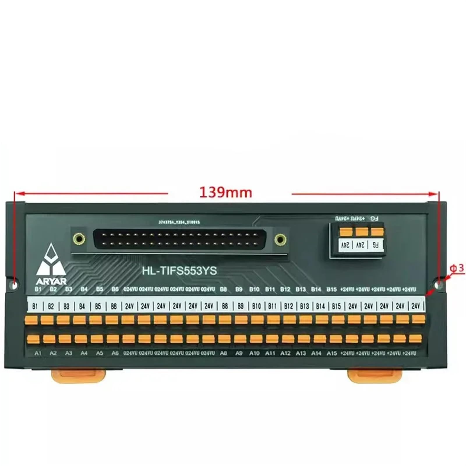 Anschlussblock for Roboter-IO-Anschlussblock CN306 NX DX YRC1000 TIFS553YS Anschlussadapterplatine (Color : 5m cable)