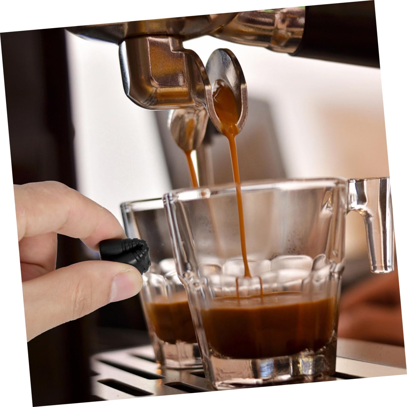 2piezas Funda Aislante Para Varita De Vapor De Cafetera Espresso Protector Térmico De Goma Compatible Con Diversas Máquinas De Café Fácil Instalación Y Uso Seguro