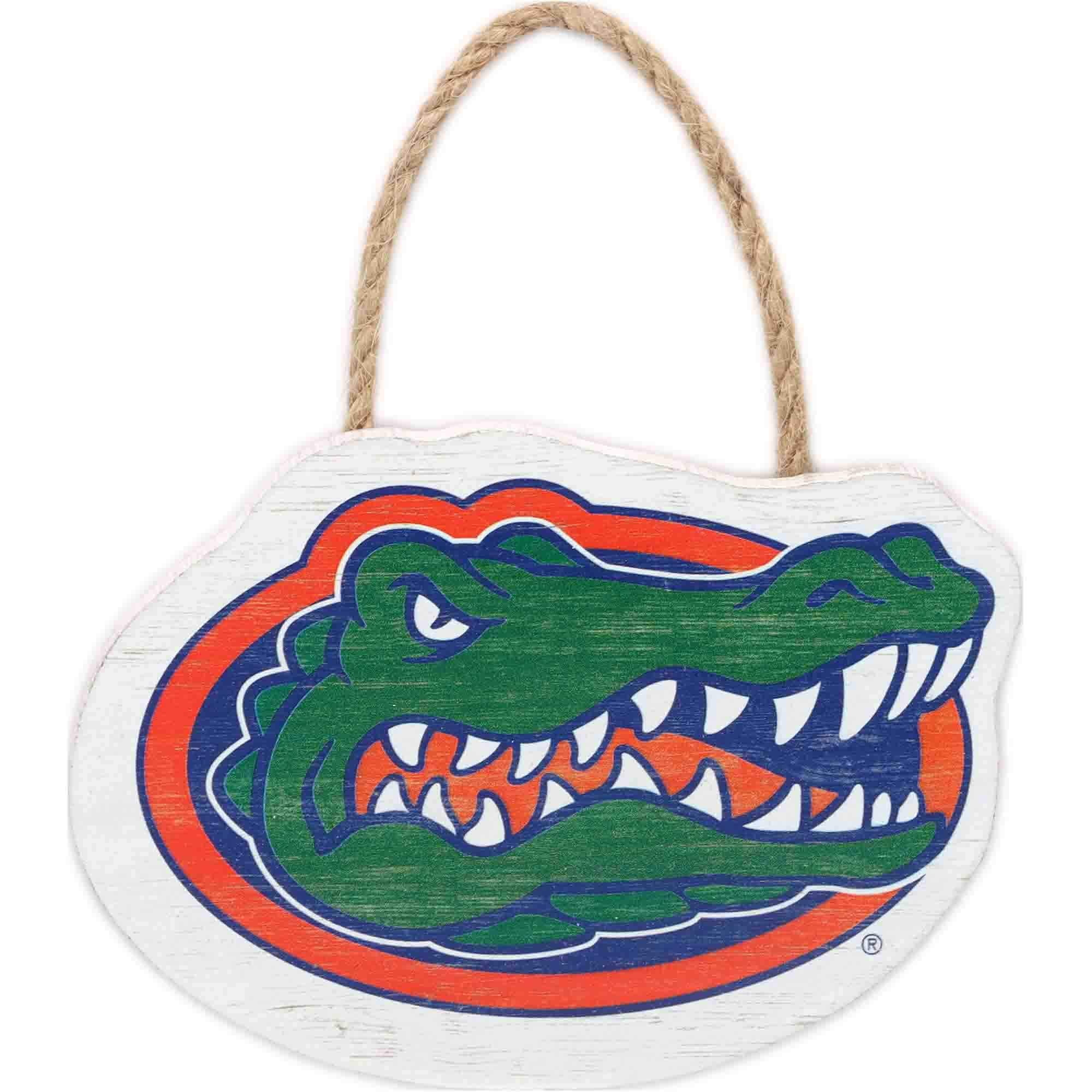 Décoration murale bois Université de Floride emblème Florida Gators suspendre