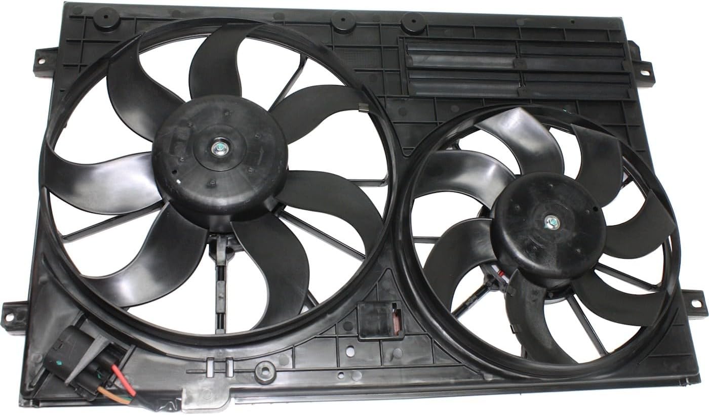 Replacement Cooling Fan Assembly Kit fits Audi A3 Quattro, TT Quattro - 2.0L 4-Cyl GAS (Quattro)