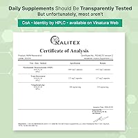 Vista 3 de VINATURA Suplemento Complejo NMN 1325MG - NMN 1000mg con Resveratrol y TMG, Soporte NAD +, 60 Cápsulas