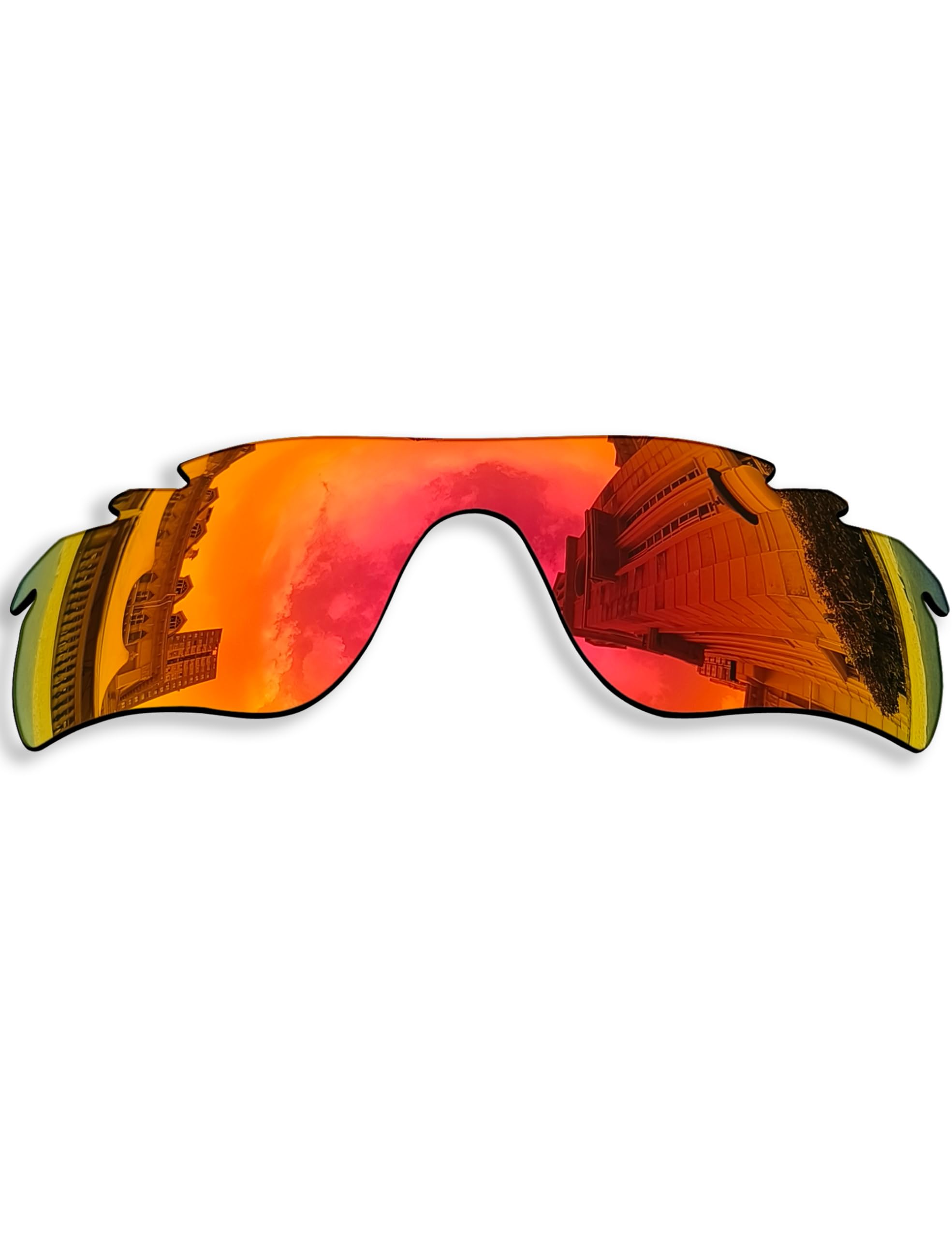 5 lenti polarizzate di ricambio per occhiali da sole Oakley Radarlock Path Vented/Radarlock Path Vented Asian Fit (AF) OO9206, antigraffio e resistenti agli urti