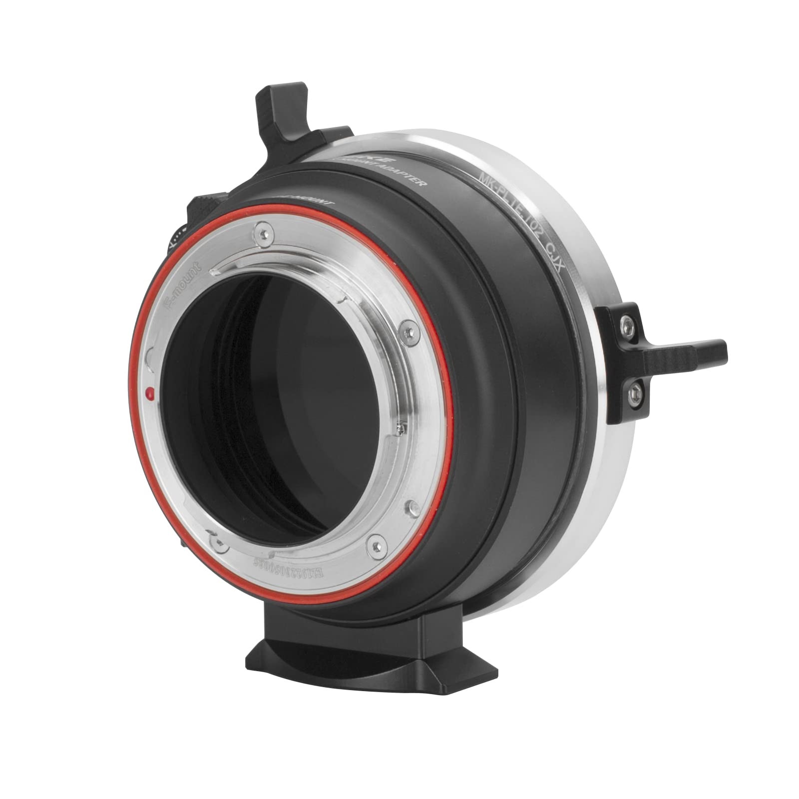 Meike MK-PLTE-C Adattatore di montaggio a fuoco manuale con filtri ND e UV variabili per obiettivi Cine ARRI PL-Mount e fotocamere mirrorless E Mount
