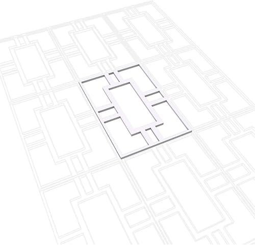 Miniatura 7 de Ekena Millwork 10 14 pulgadas de ancho x 15 38 pulgadas de alto x 38 pulgadas de alto x 38 pulgadas de alto. Paneles de pared decorativos medianos