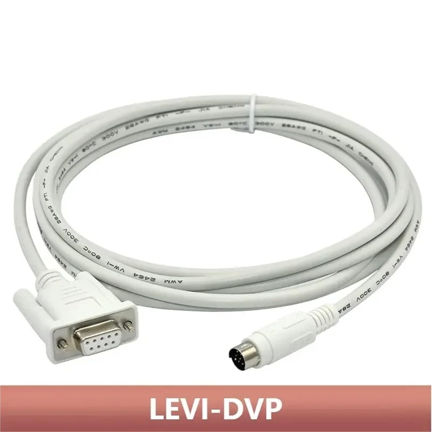 LEVI-DVP Suitable HMI Touch Screen 700 777 430T 908T Connect DVP PLC Programming Cable Download Line(2m)