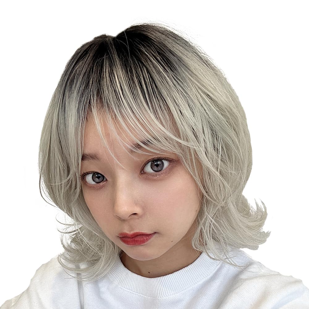 Amazon.co.jp: [AQUADOLL(アクアドール)] ウィッグ ボブ ミディ