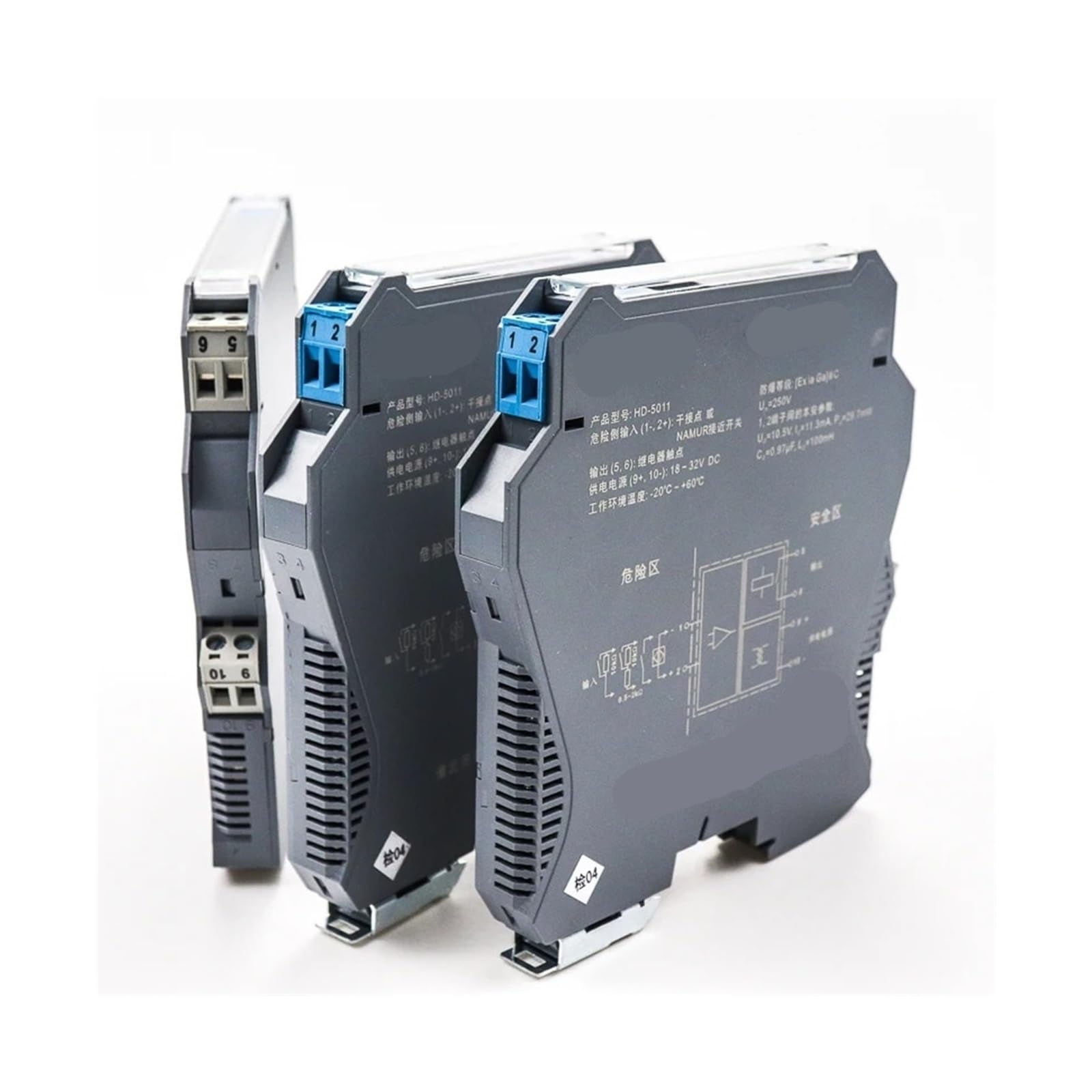 KSZHZYMGX 1pcs Barrier Mechanical Input Barriers Isolator(Temp 2 in 2 out)