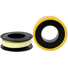 Unasco Yellow Gas Seal Thread Seal Tape, 1/4 in. x 260 in. Yellow