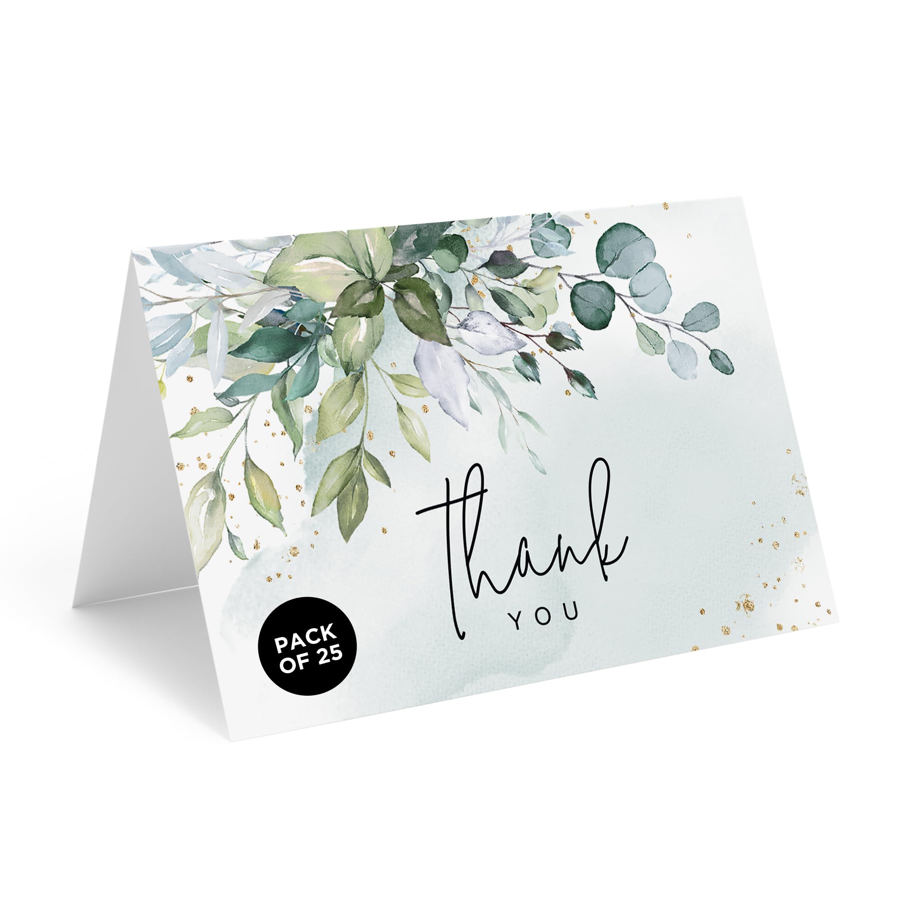 Bliss Collections Thank You Cards with Envelopes, All-Occasion Thank You Cards for Weddings, Bridal Showers, Baby Showers, Birthdays, Parties and