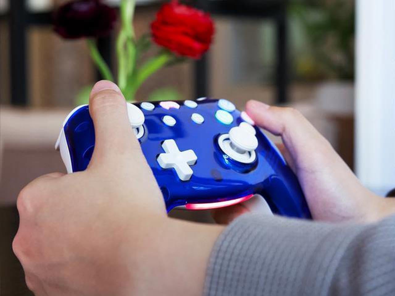 PB TAILS Crush Bluetooth Wireless Gaming Controllers - Custom RGB, Hall Effect Joysticks and Triggers