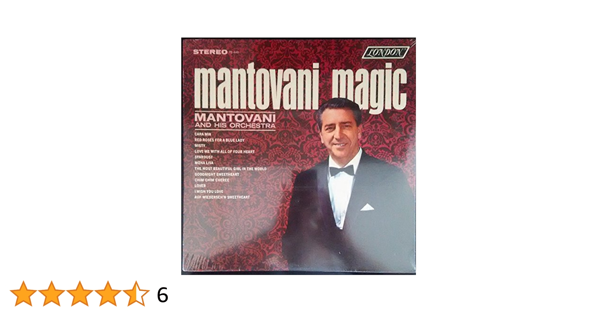 魅惑のマントヴァーニ 5枚組 CD Mantovani クラシック 映画音楽 hqdefault.jpg