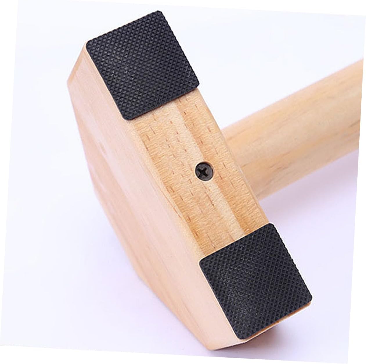 VICASKY Solid Wood Push-up Bars for Fitness Equipment Handstand and Calisthenics Stand with Anti-slip Cushioned Grip Portable Muscle Training Device for Home Workout and Strength Training