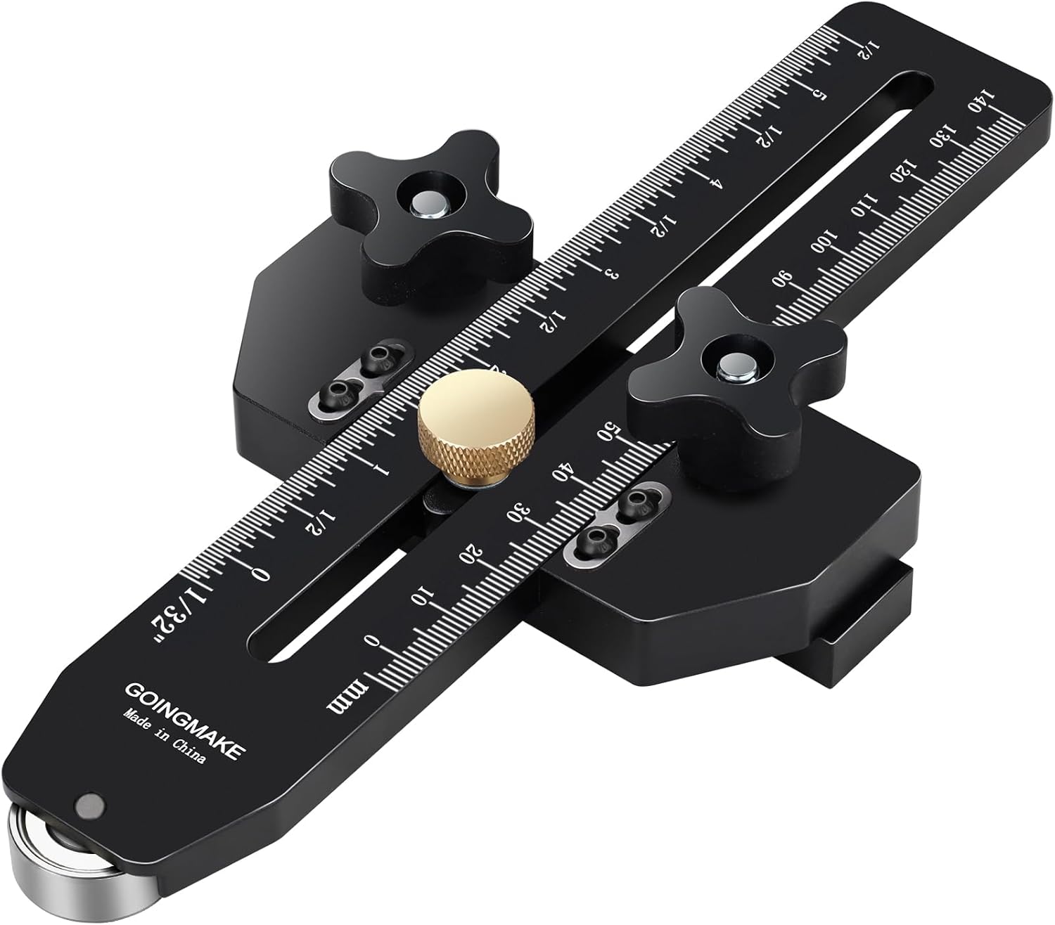 Thin Rip Jig Table Saw Jig Guide for Making Repetitive Narrow Thin Strip Cuts Woodworking Tools Fast Thin Ripping Guide for Table Saw Band Saw Router Table Fits for 3/8