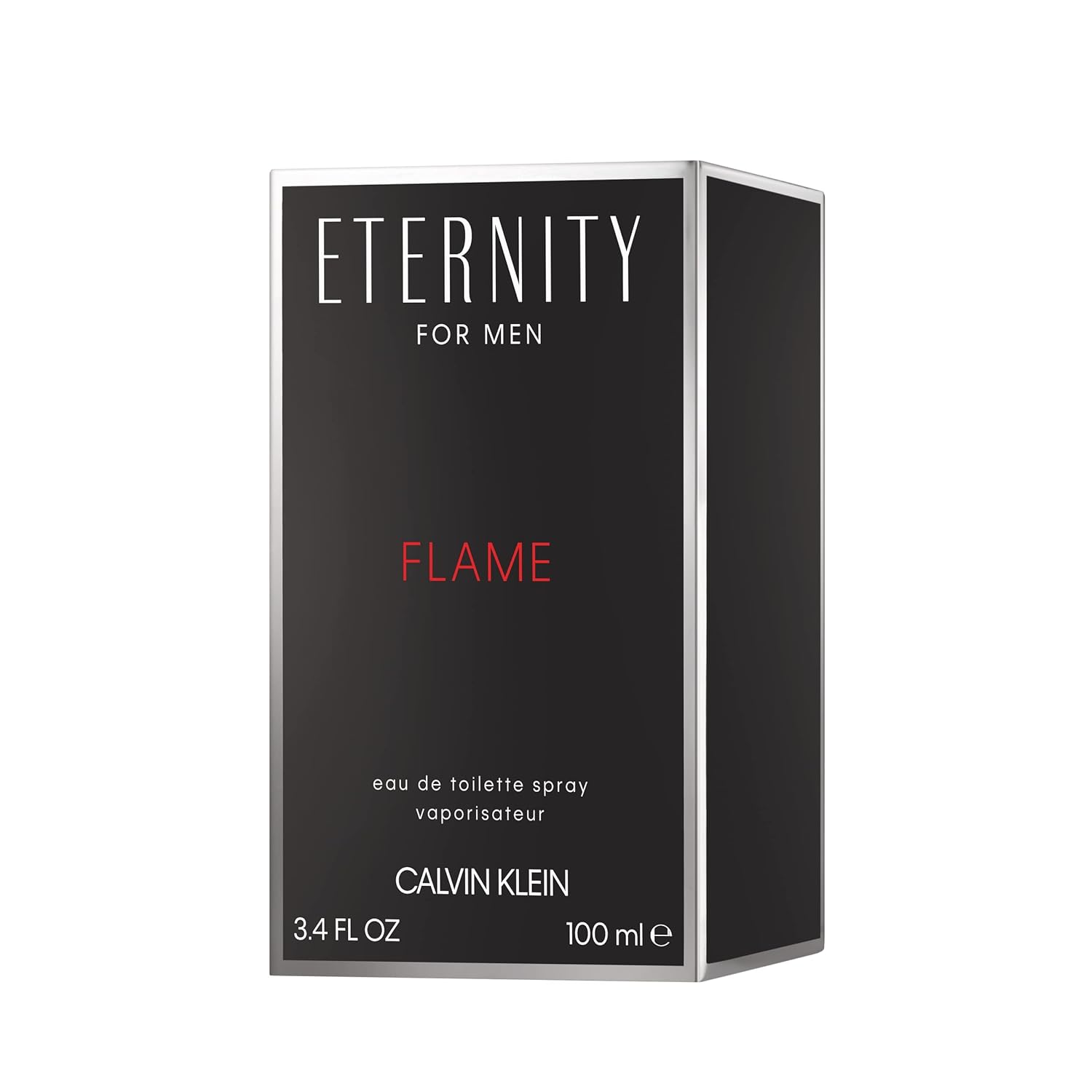 Calvin Klein Eternity Flame Eau De Toilette for Men - With Notes of Amber & LeatherLong Lasting Fragrance 3.4 Fl. Oz - Image 2