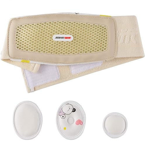 Miniatura 4 de Cinturón para hernia de bebé, banda para ombligo umbilical, banda para el ombligo para recién nacido, banda ajustable para el ombligo, carpeta