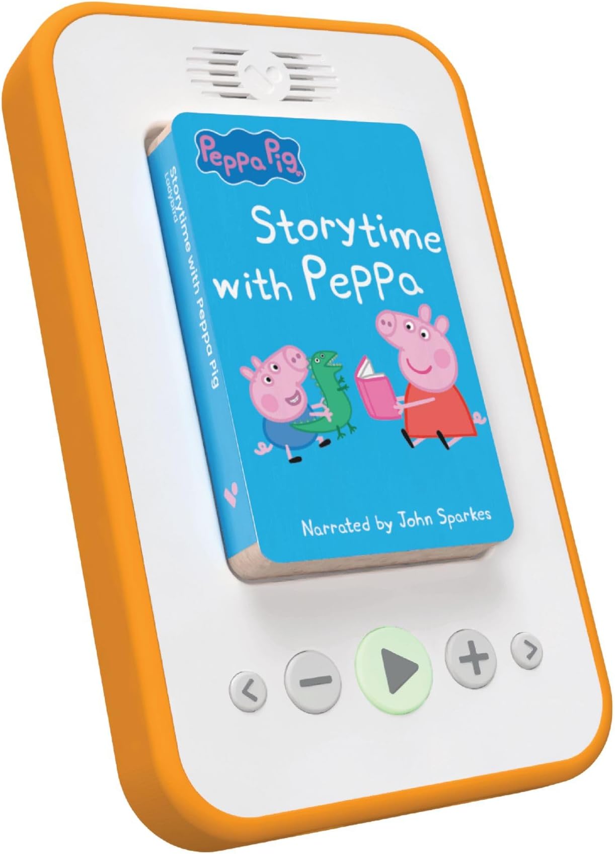 Kids Audio Book Player | No App or Wifi Needed | Portable & Screen-Free | Peppa Pig Intro Pack Includes Storytime with Peppa Audiobook