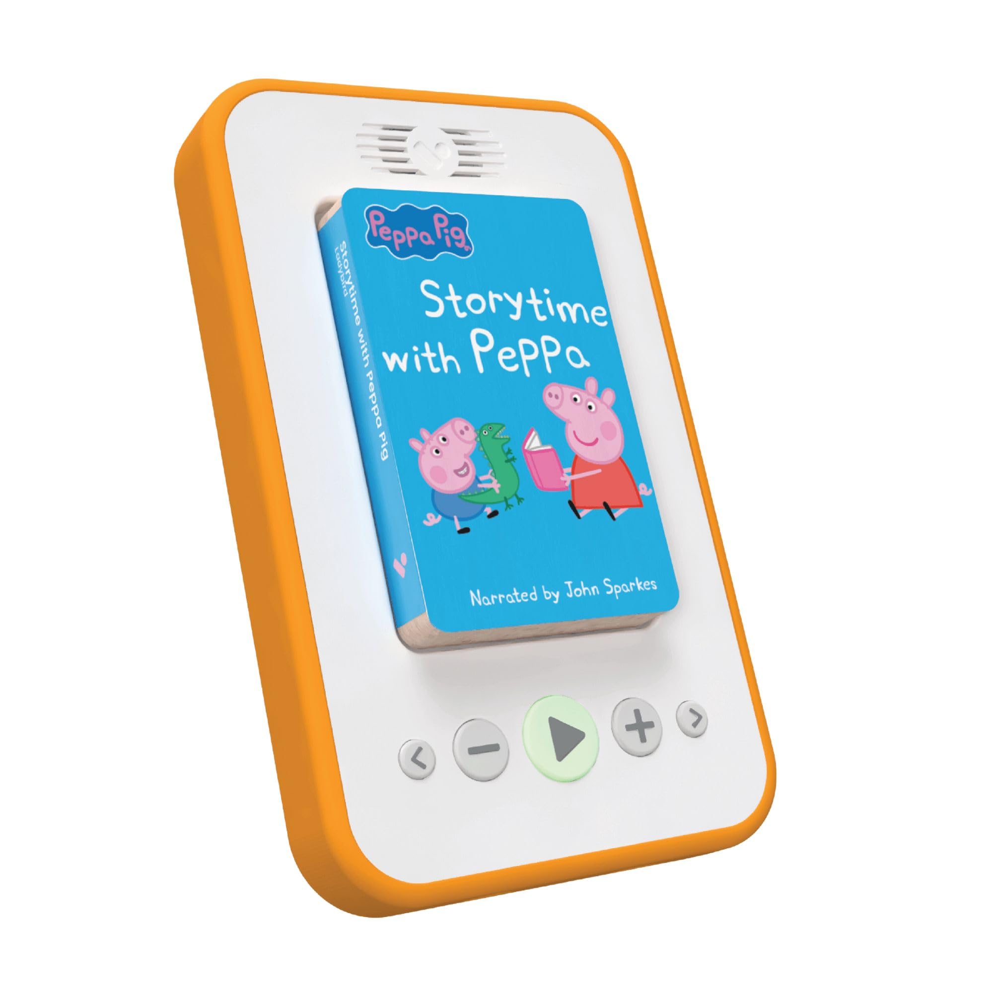 Kids Audio Book Player | No App or Wifi Needed | Portable & Screen-Free | Peppa Pig Intro Pack Includes Storytime with Peppa Audiobook