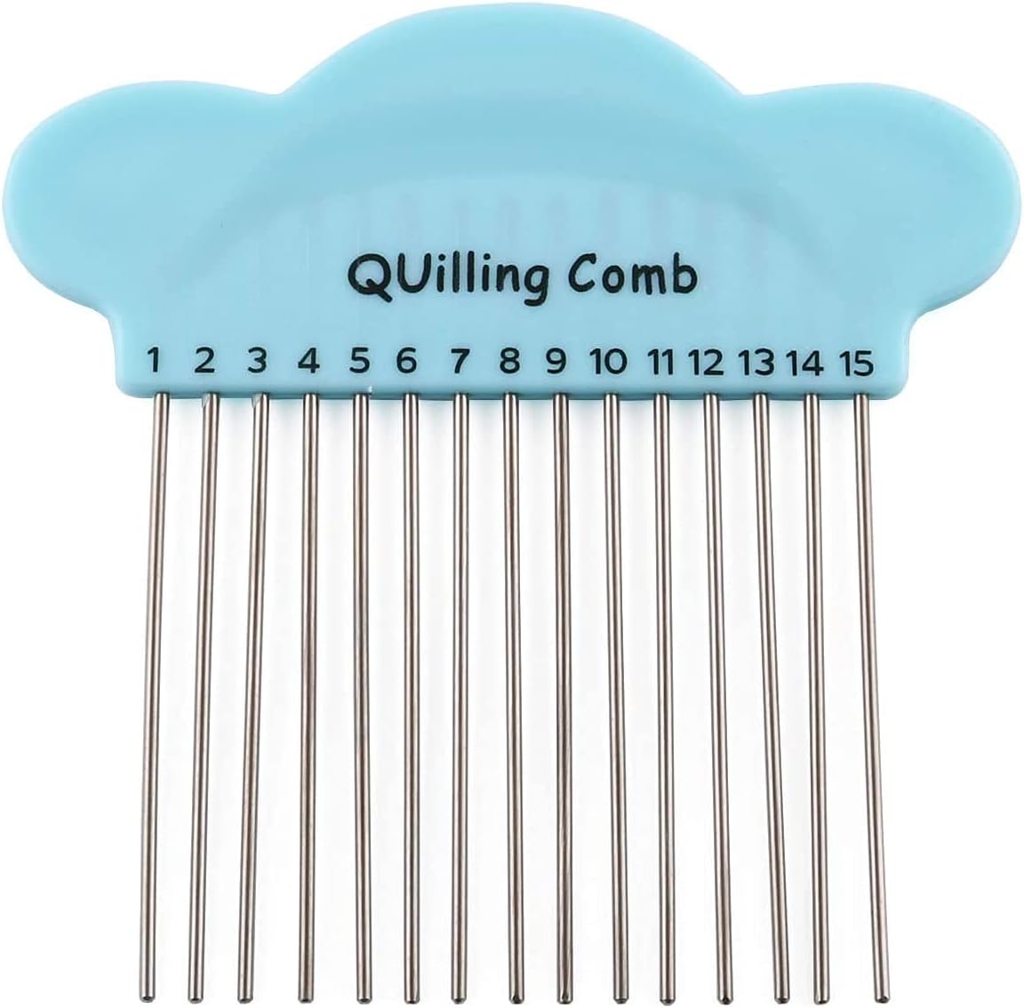 DEZIINE Quilling Loop Comb (15 Pins) - Paper Craft Tool-Multicolor