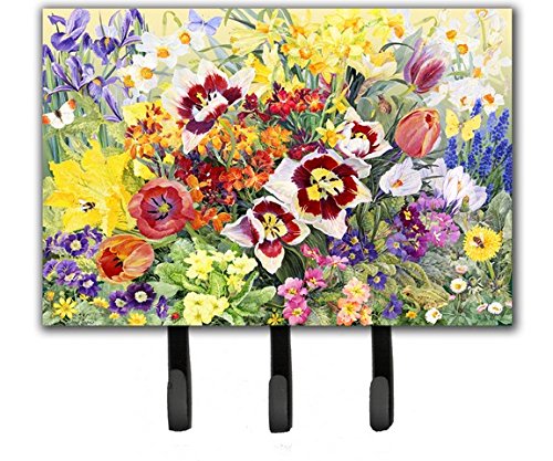 Spring Floral by Anne Searle Leash or Key Holder