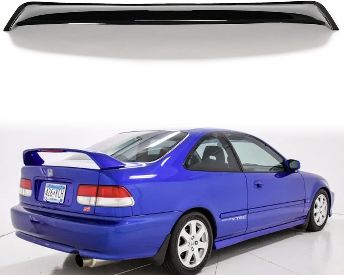 Rear Roof Window Visor Spoiler Wing 1996-2000 H0NDA Civic Coupe Rear Roof Spoiler Visor