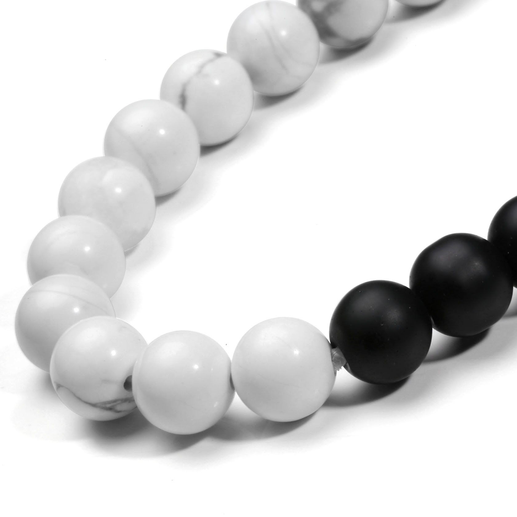 Braccialetto Elastico con Perline Rotonde da 8 mm in Pietre preziose Naturali per San Valentino, Perfetto per Ragazze.