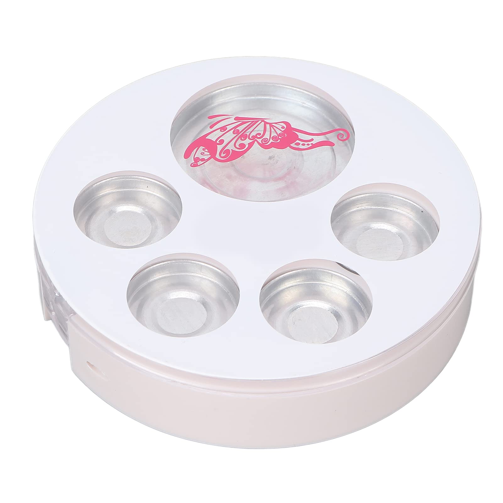 Empty Makeup Palette, DIY Makeup Palette Refillable 5 Grids Rearrange Makeup Products for Blush for Makeup Artist-image-1