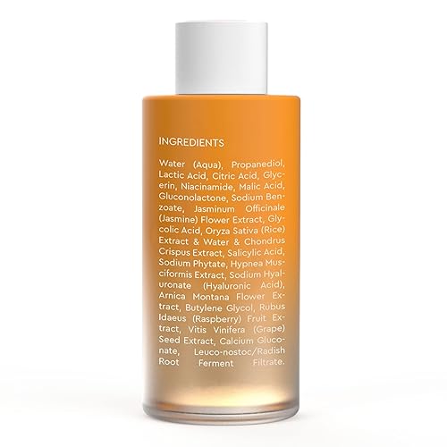 Miniatura 7 de Clarks Botanicals 7-Acid Daily Glow Peel AHA BHA Chemical Peel para cara, purifica los poros, regenera e ilumina la piel, todo tipo de piel, 4.2