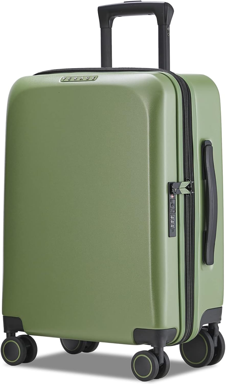 Verage Freeland Carry On Luggage with XLarge Spinner Wheels, Expandable Hardside
