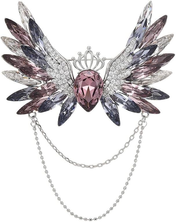 Rhinestone Animal Insect Brooch Rhinestone Enamel Brooch Crystal Brooch Pin Crystal Lapel Pin Jewelry Birhtday Gifts for Women Men